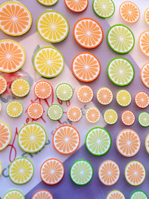 Citrus Nail Art Stickers