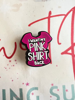 Pink Shirt Charm