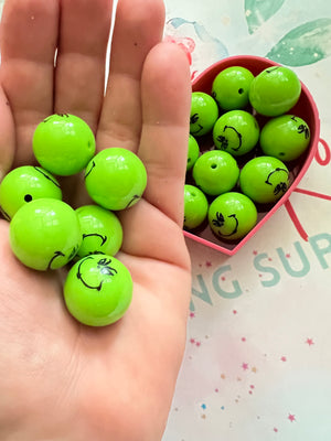 Green G Beads